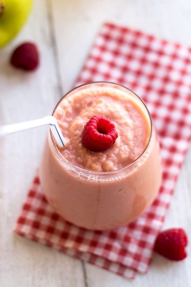Apple-Raspberry Smoothie