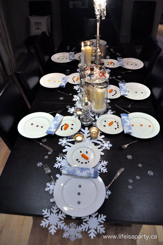 holiday table for kids