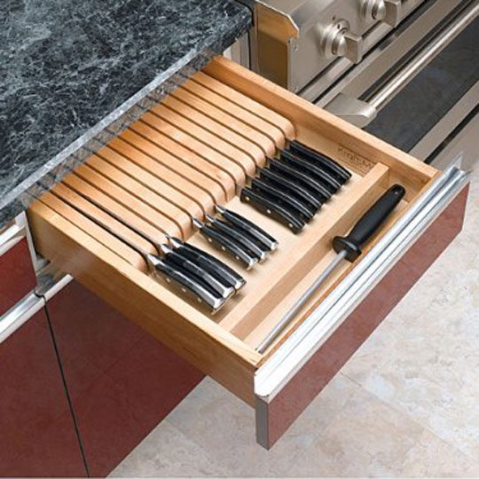 kitchen knife storage solutions