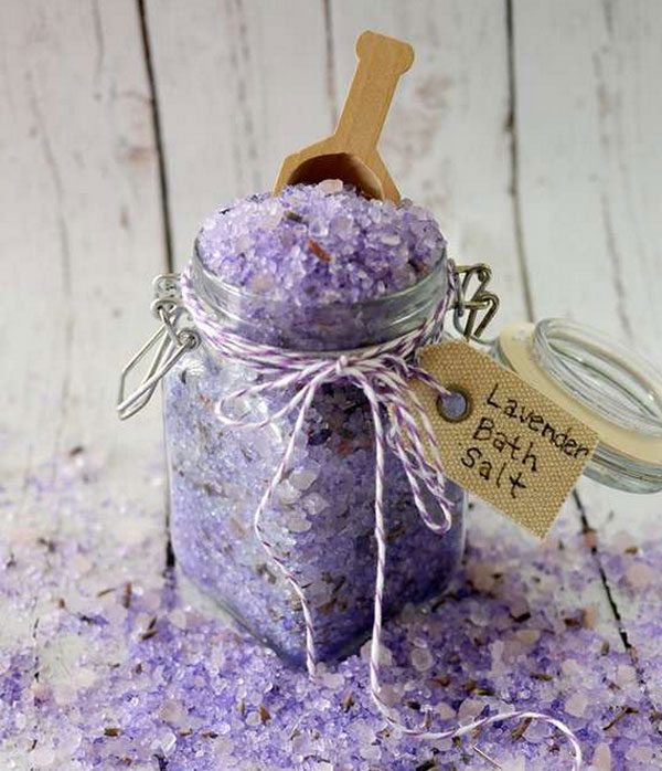 lavender bath salt diy