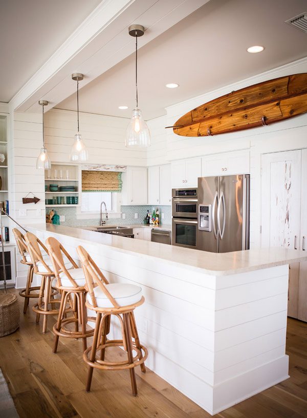 neutral color scheme in the kitchen