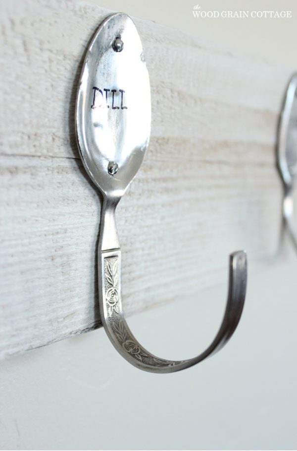 stamped spoon hooks