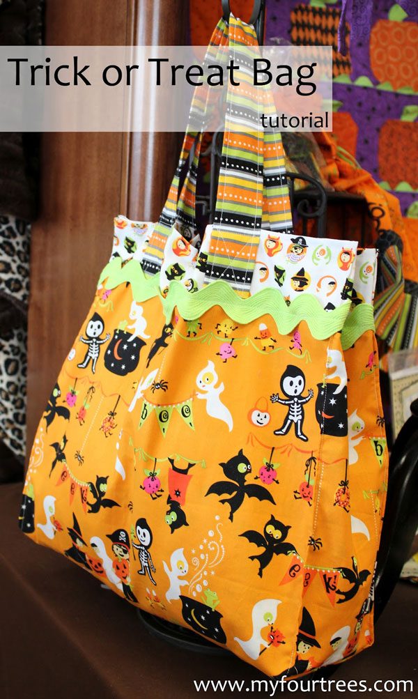 trick or treat tote bag