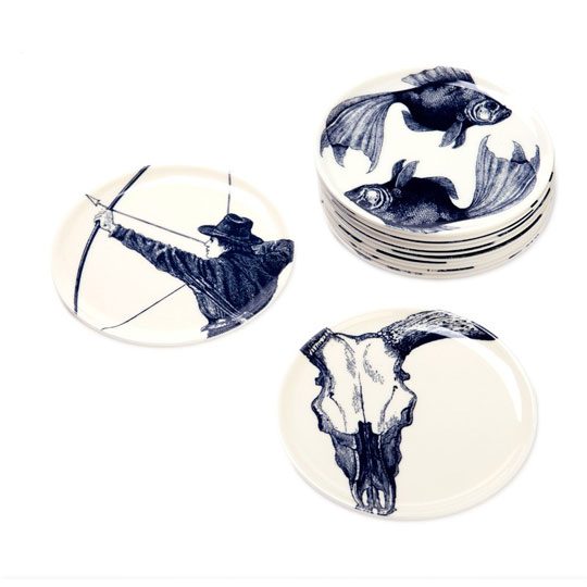 zodiac coaster set