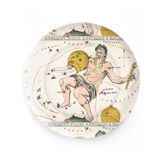 zodiacal dinner plates