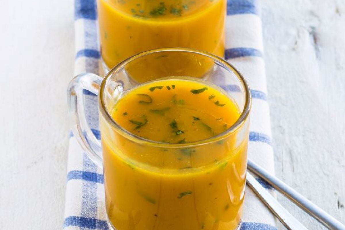 Cilantro Butternut Squash Soup