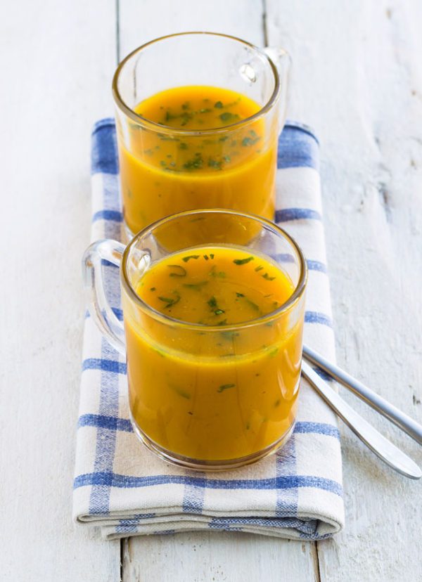 Cilantro Butternut Squash Soup