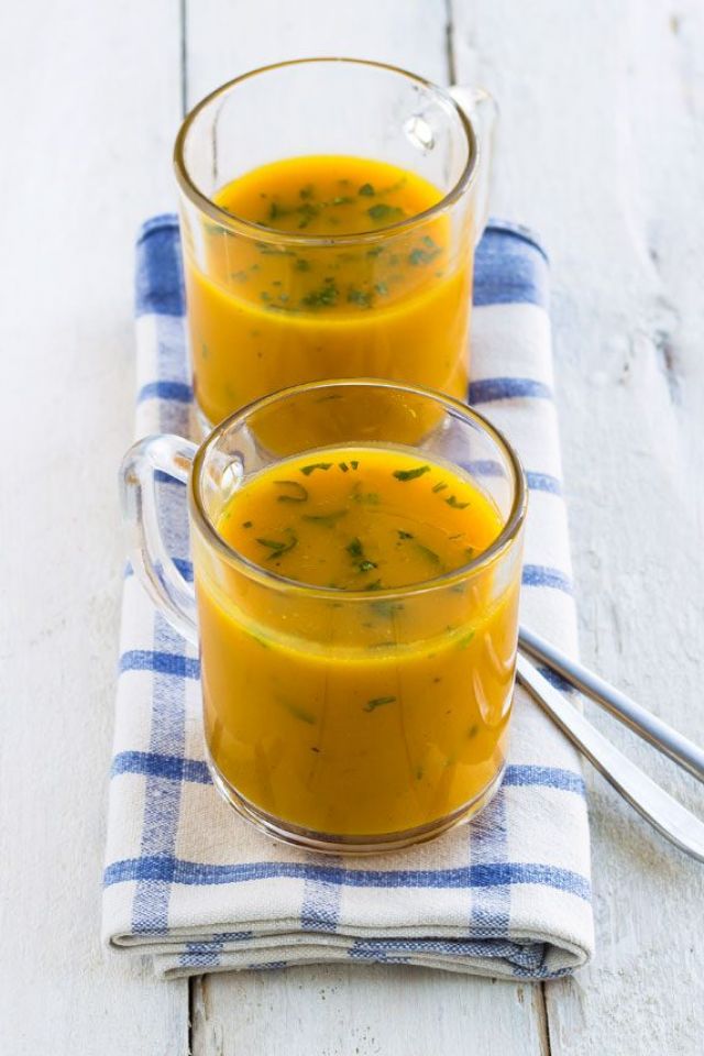 Cilantro Butternut Squash Soup