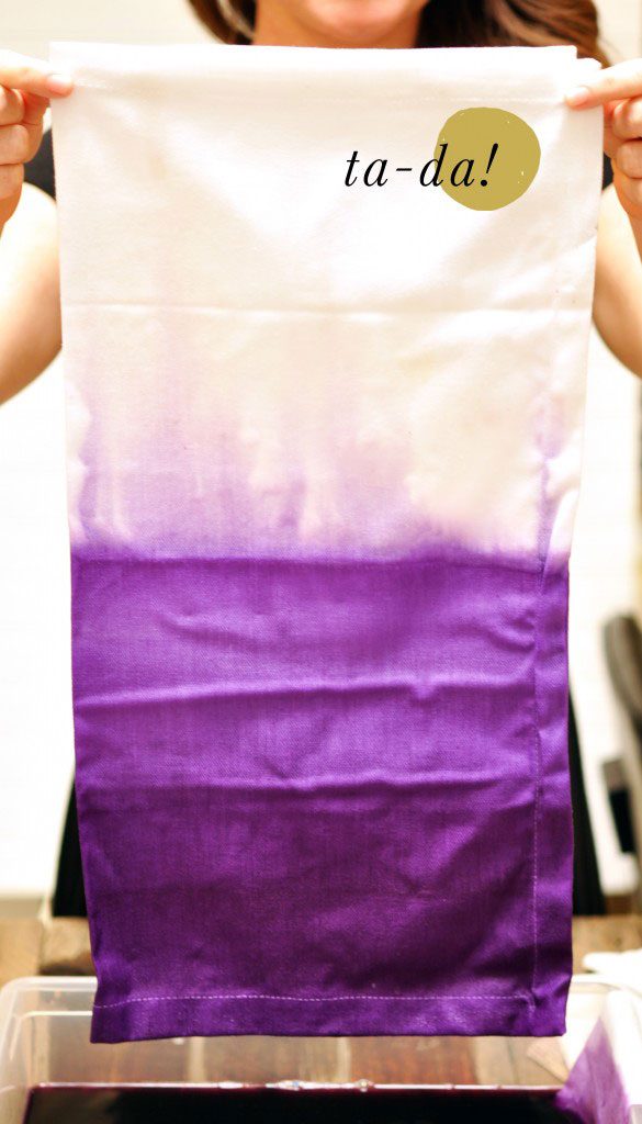 Dip Dye Ombre Napkins