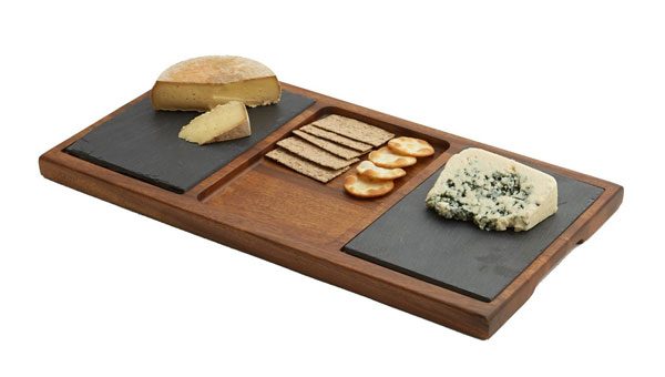 Double Slate Cheese Board