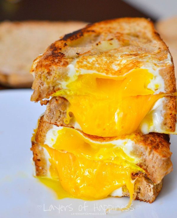 Egg in the Hole Sandwich