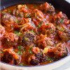 Turkey Meatballs with Spicy Tomato Sauce thumbnail