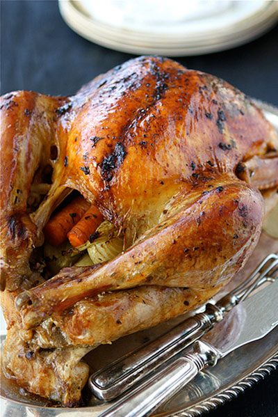 Roasted Turkey with Herb Butter