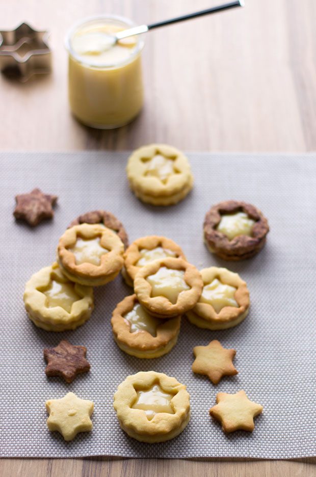 Shortbread Sandwich Cookies