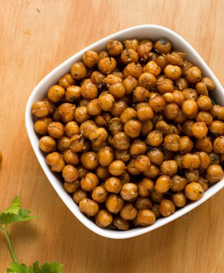 Spicy Roasted Chickpeas