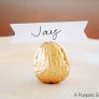 Thanksgiving Walnut Place Card thumbnail