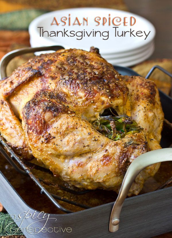 asian spiced thanksgiving turkey