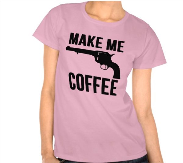 coffe t shirt for women