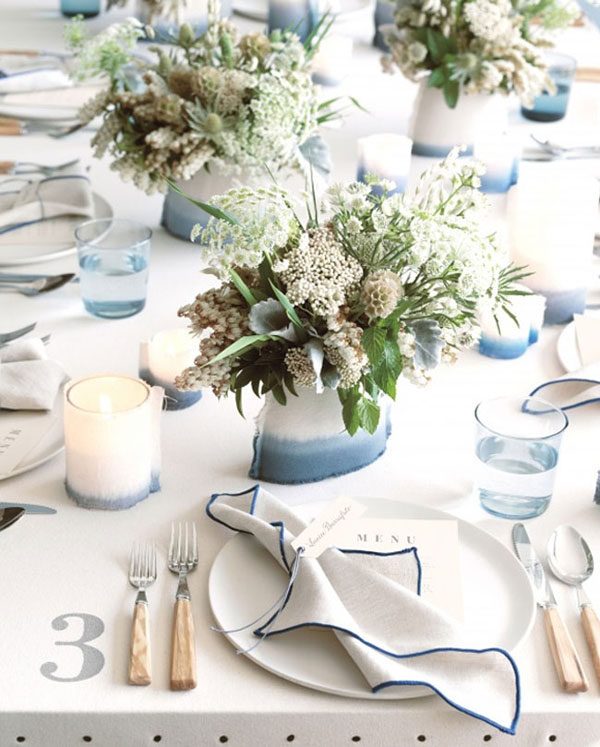 DIY to Try:  Chic Dyed Holiday Tabletop