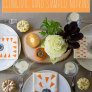 diy Thanksgiving Hand Stamped Geometric napkins thumbnail