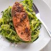 Oven Roasted Salmon with Zucchini Noodles thumbnail