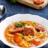 Spicy Tomato Chorizo Red Lentil Soup thumbnail