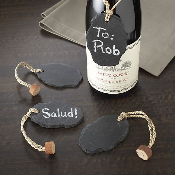 slate bottle tags