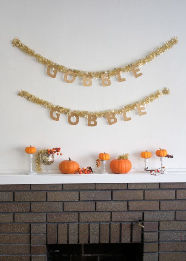 thanksgiving garland diy