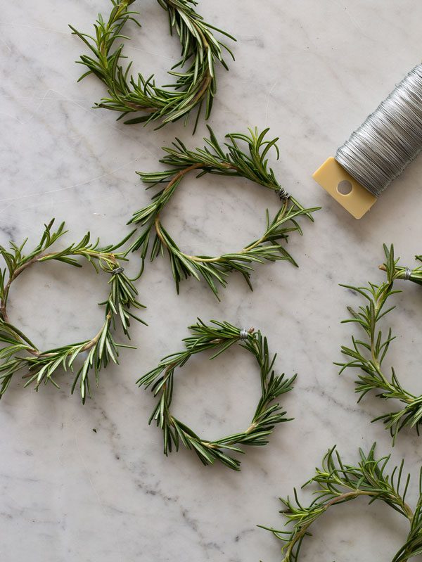 thanksgiving rosemary wreaths