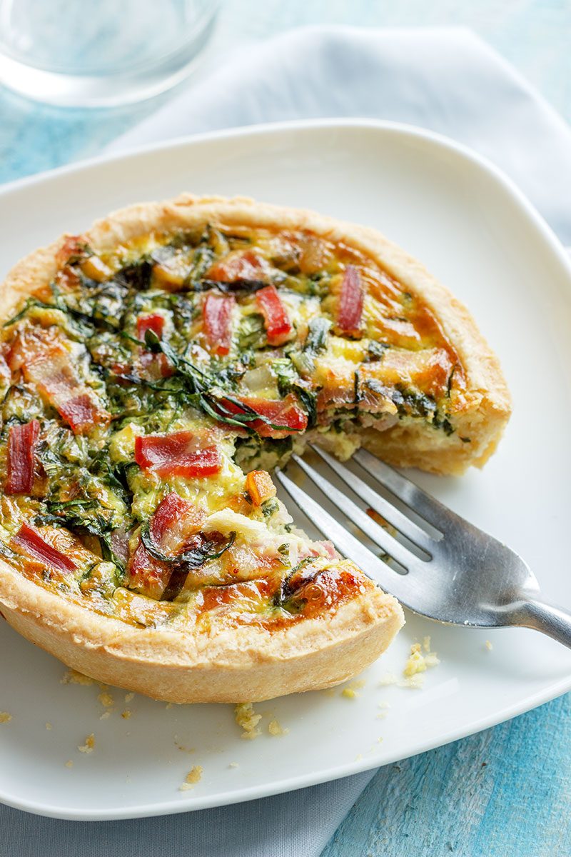 bacon-quiche