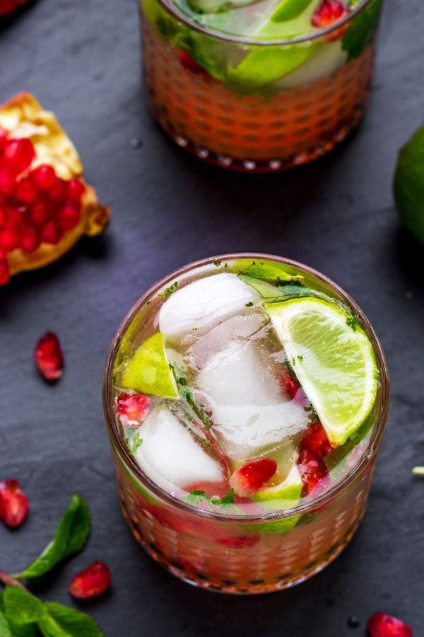 Pomegranate-Mojito-Cocktail