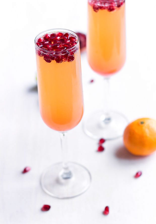 Sparkling Pomegranate Champagne recipe