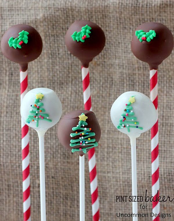 christmas cake pops recipes