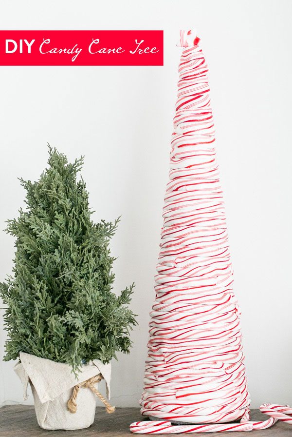 christmas candy cane tree