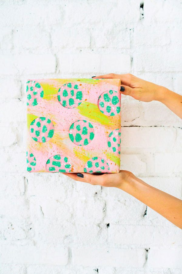 diy gift wrap paper ideas