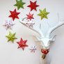 diy paper star christmas ornaments thumbnail