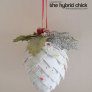 diy pinecone paper ornament thumbnail