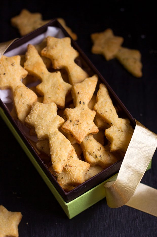savory Shortbread Cookies