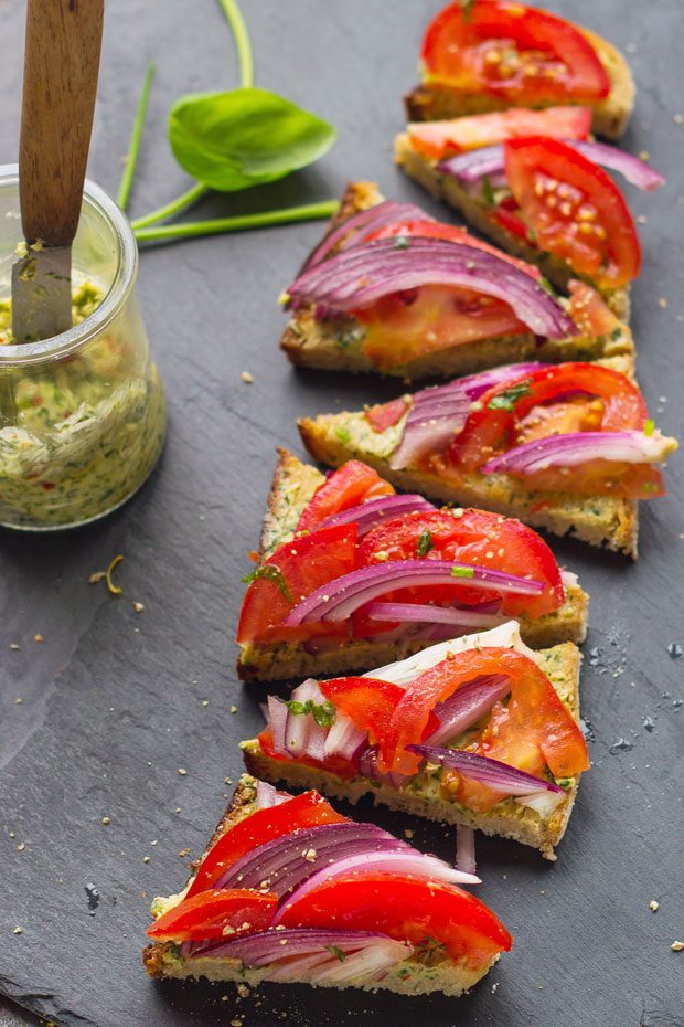 vegetarian toast recipe