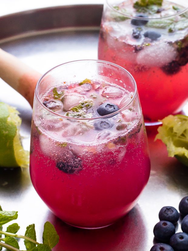 Blueberry Mojito Cocktail Recipe