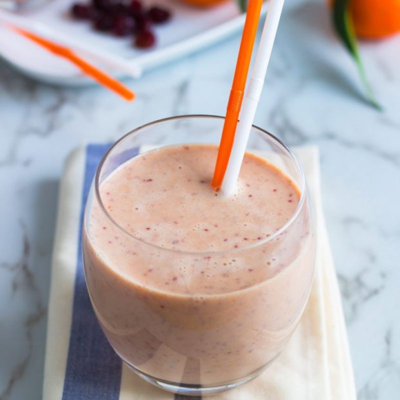 Clementine Cranberry Smoothie Recipe — Eatwell101