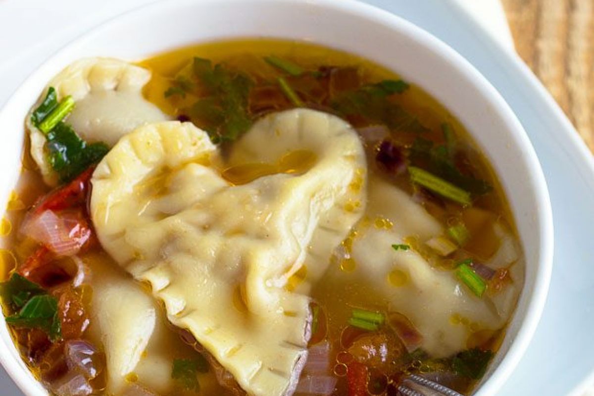 Beef Dumpling Soup