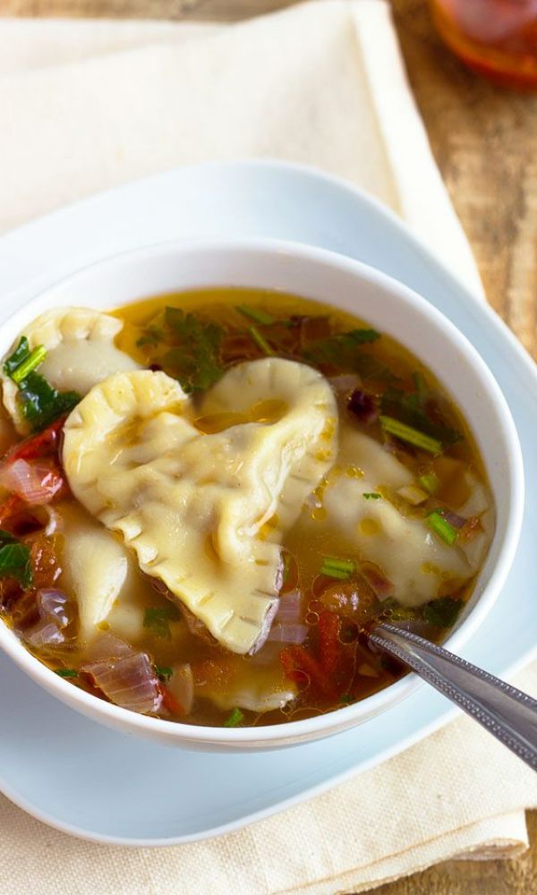 Beef Dumpling Soup