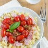 15 Minute Grape Tomato and Basil Pasta thumbnail