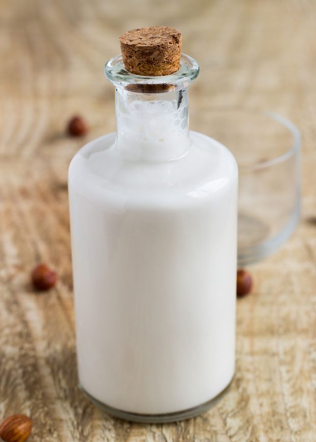 homemade hazelnut milk