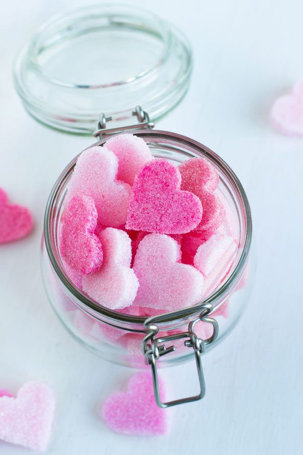 how to make sugar hearts