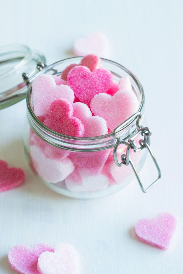 how to make sugar hearts