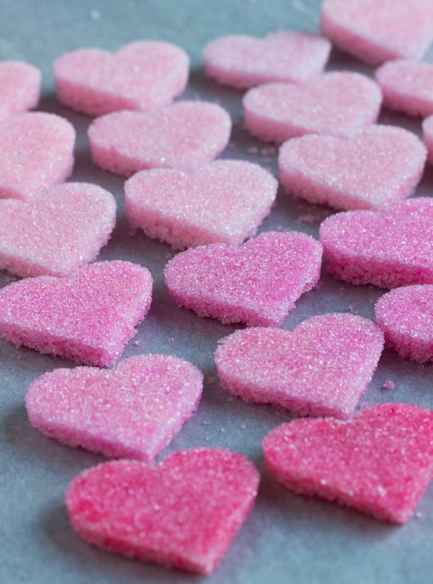 how to make valentine sugar hearts