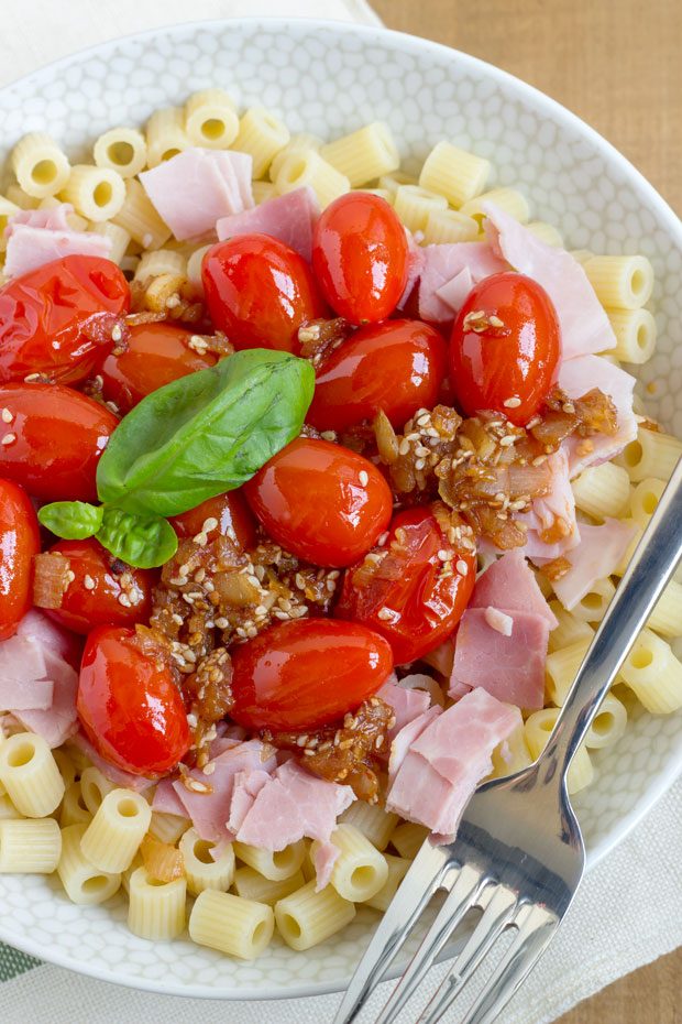 quick pasta stir fry recipe