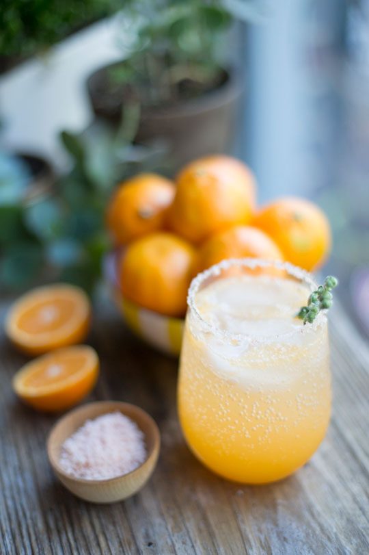 winter citrus cocktail recipe